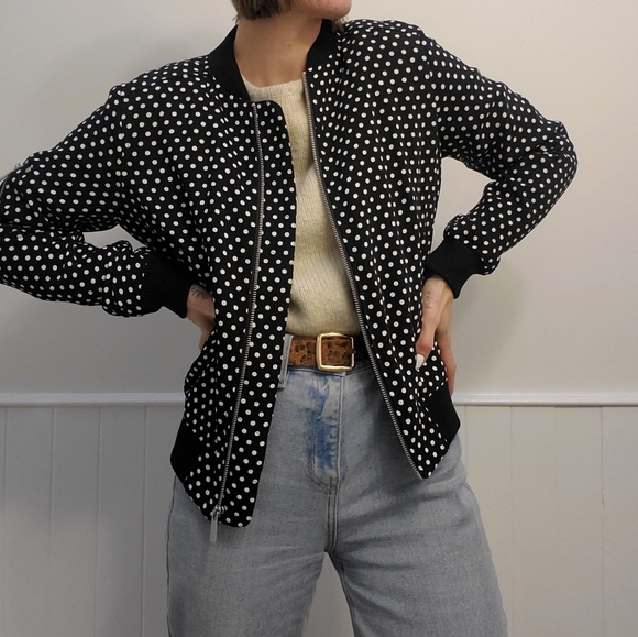 Michael Kors Polka-Dot Jacket size XS - Picture 2 of 12